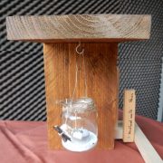 Wandhouder met Sienekes Lantaarn in Old Brown