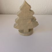 Kerstboompje van Steigerhout klein in Grey-wash