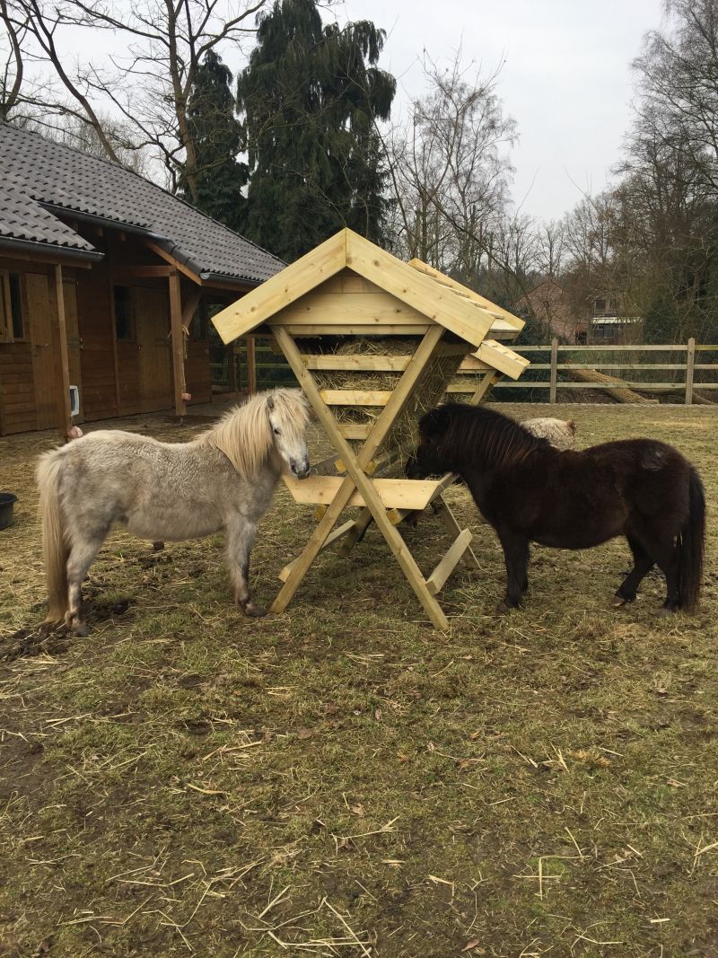 Hooiruif voor ponys en kleine paarden